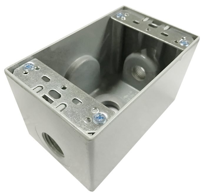 Single Gang 2″ Deep Weatherproof Box
